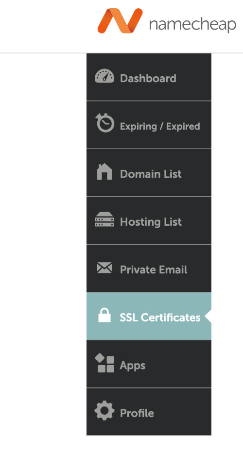 Reexpedir un certificado SSL de Namecheap de forma automática