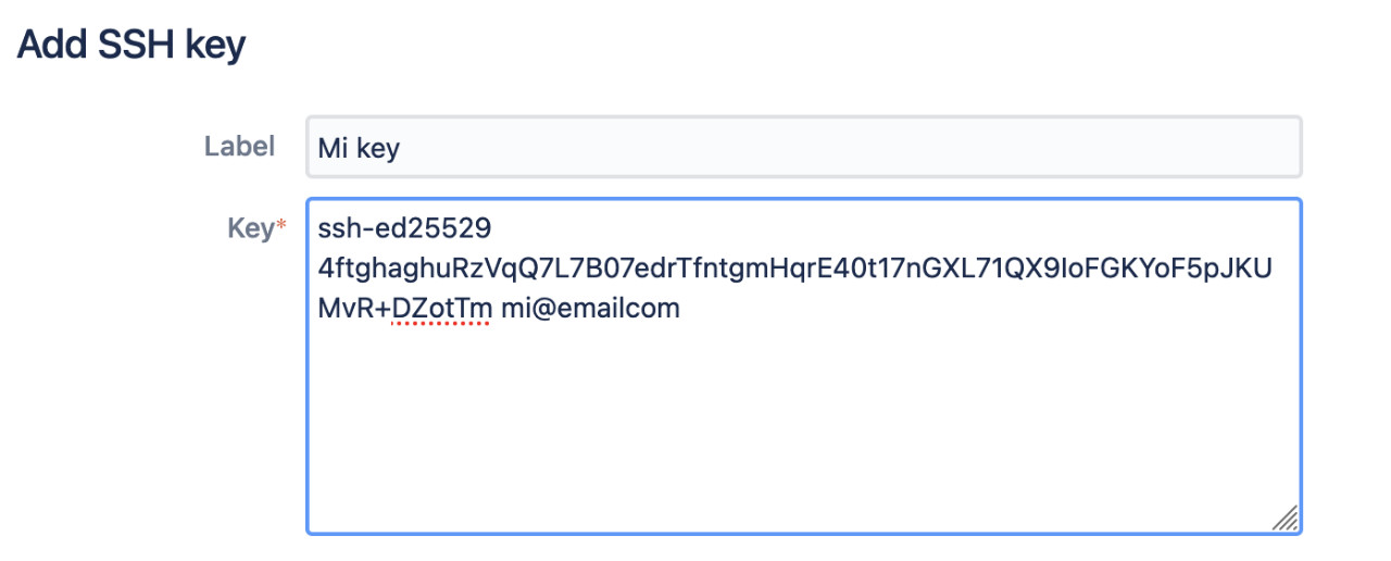 Configurar una key SSH para Bitbucket desde macOS